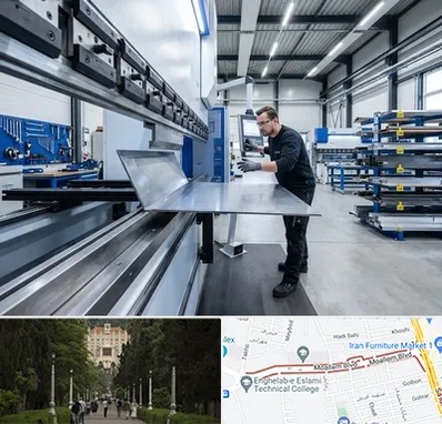 خمکاری ورق در بلوار معلم رشت 