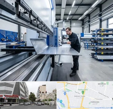 خمکاری ورق در بلوار فردوس