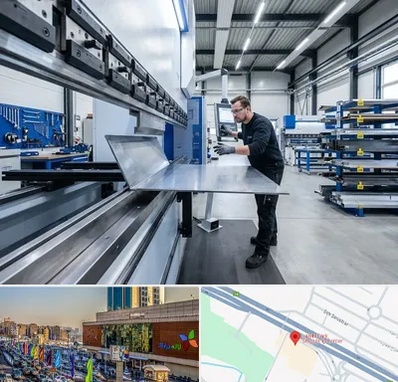 خمکاری ورق در لاله پارک تبریز 