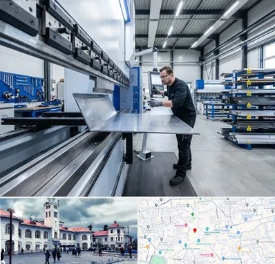 خمکاری ورق در میدان شهرداری رشت 