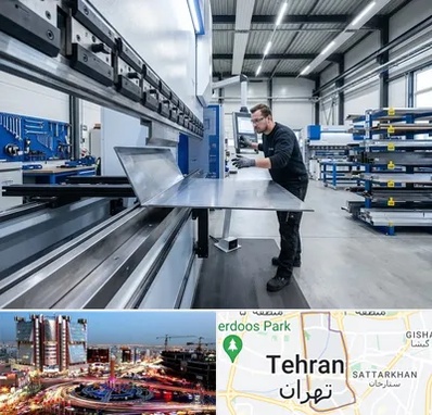 خمکاری ورق در صادقیه 