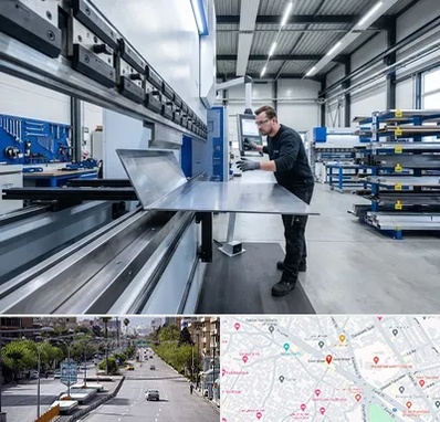 خمکاری ورق در خیابان زند شیراز