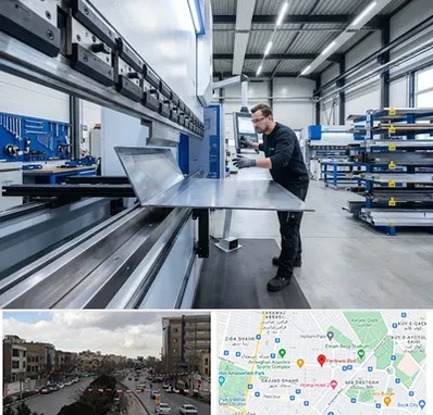 خمکاری ورق در بلوار فردوسی مشهد 