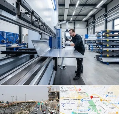 خمکاری ورق در بلوار توس مشهد 