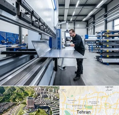 خمکاری ورق در شمال تهران 