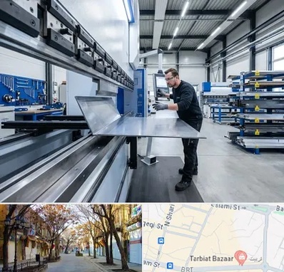 خمکاری ورق در تربیت تبریز 