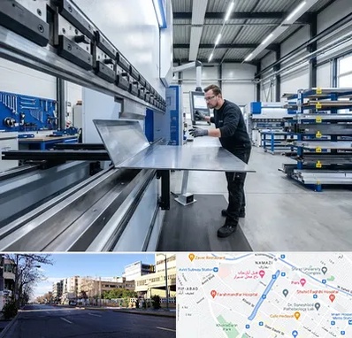 خمکاری ورق در خیابان ملاصدرا شیراز