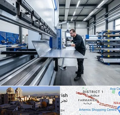 خمکاری ورق در فرمانیه 