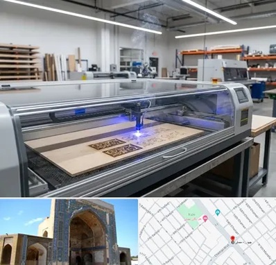 برش لیزری چوب در مصلی مشهد 