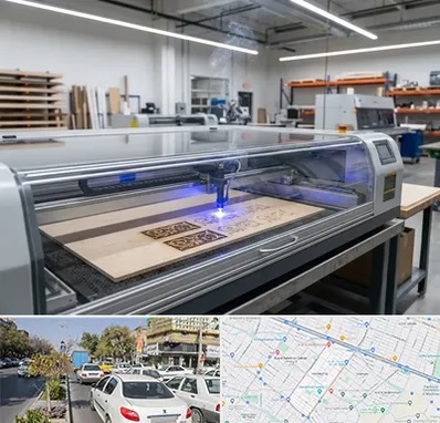 برش لیزری چوب در مفتح مشهد 