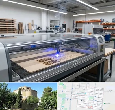 برش لیزری چوب در مرداویج اصفهان 