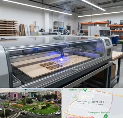برش لیزری چوب در تهرانسر