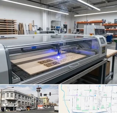 برش لیزری چوب در 17شهریور 