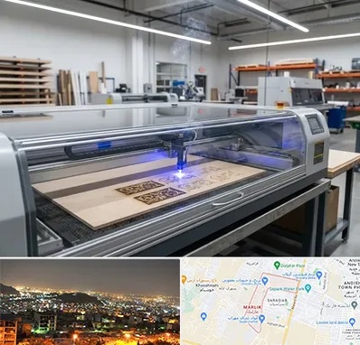 برش لیزری چوب در مارلیک کرج 