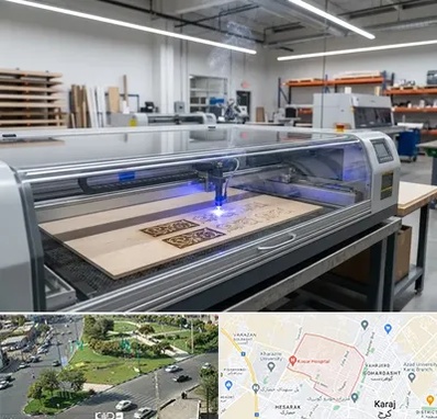 برش لیزری چوب در شاهین ویلا کرج 