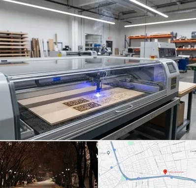 برش لیزری چوب در ابوریحان تبریز 