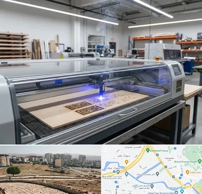 برش لیزری چوب در کوی وحدت شیراز 