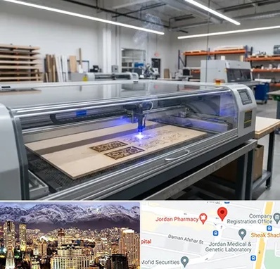 برش لیزری چوب در جردن