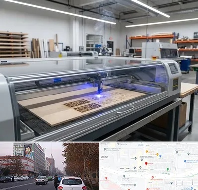 برش لیزری چوب در کارگر شمالی 