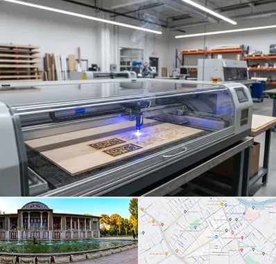 برش لیزری چوب در عفیف آباد شیراز 