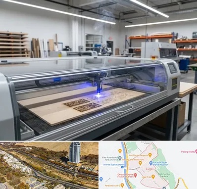 برش لیزری چوب در خیابان نیایش شیراز 