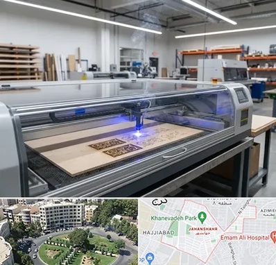 برش لیزری چوب در جهانشهر کرج 