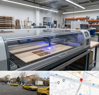 برش لیزری چوب در شهناز تبریز 