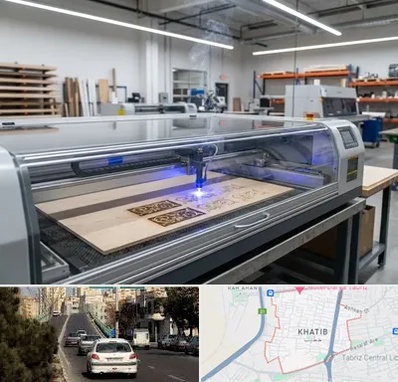 برش لیزری چوب در خطیب تبریز 