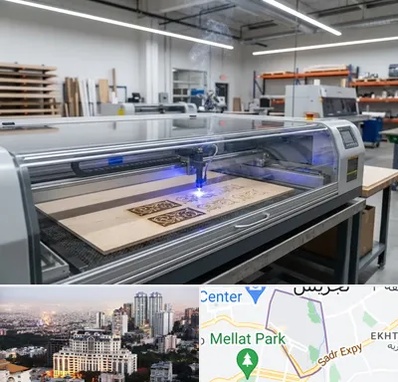 برش لیزری چوب در الهیه 