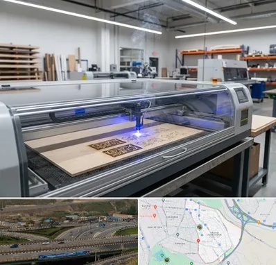 برش لیزری چوب در یاغچیان تبریز 