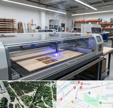 برش لیزری چوب در سالاریه قم 