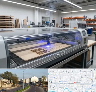 برش لیزری چوب در ضیابری رشت 