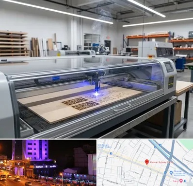 برش لیزری چوب در آبرسان تبریز 