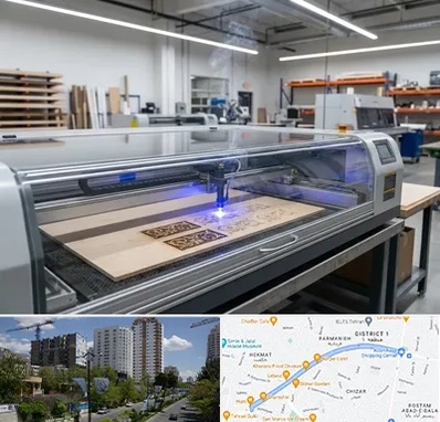 برش لیزری چوب در اندرزگو 