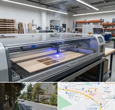 برش لیزری چوب در مهرویلا کرج 