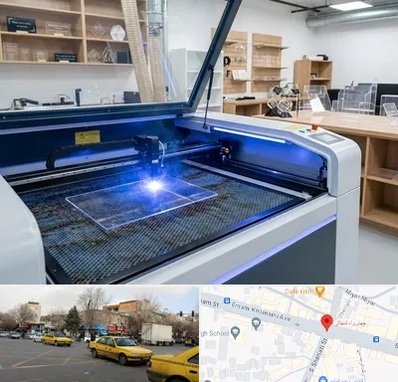 برش لیزری پلکسی در شهناز تبریز 