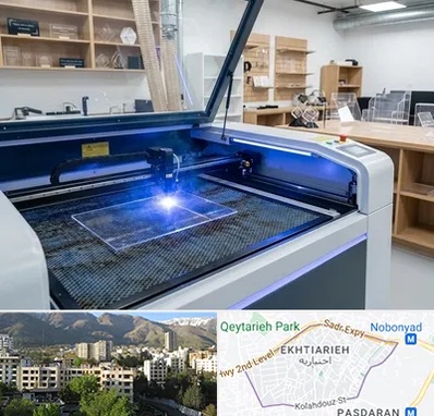 برش لیزری پلکسی در اختیاریه 