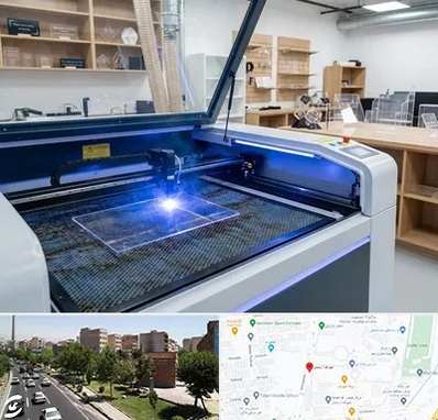 برش لیزری پلکسی در شهرک آزمایش 