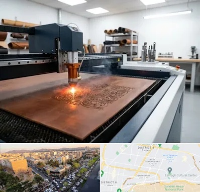 برش لیزری چرم در تهرانپارس 