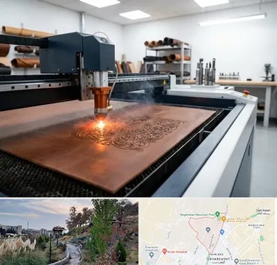 برش لیزری چرم در باغستان کرج 