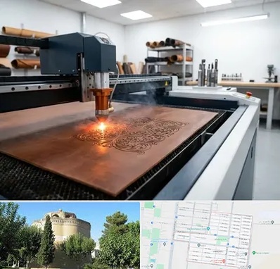 برش لیزری چرم در مرداویج اصفهان 