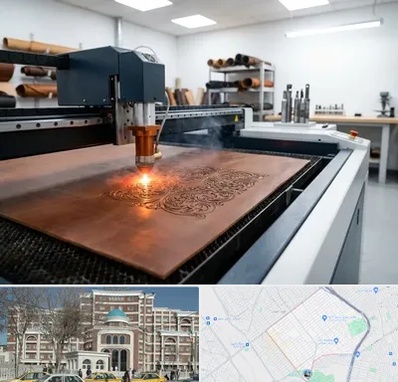 برش لیزری چرم در طلاب مشهد