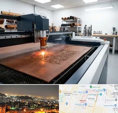 برش لیزری چرم در مارلیک کرج 