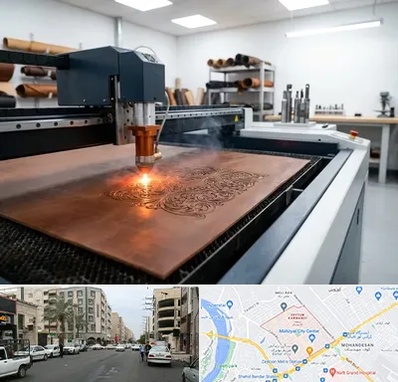 برش لیزری چرم در زیتون کارمندی اهواز 