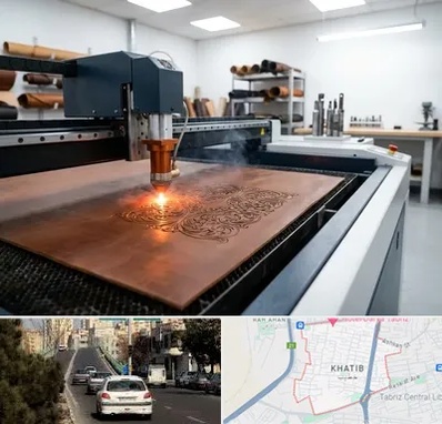 برش لیزری چرم در خطیب تبریز 