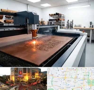 برش لیزری چرم در جنت آباد تهران 