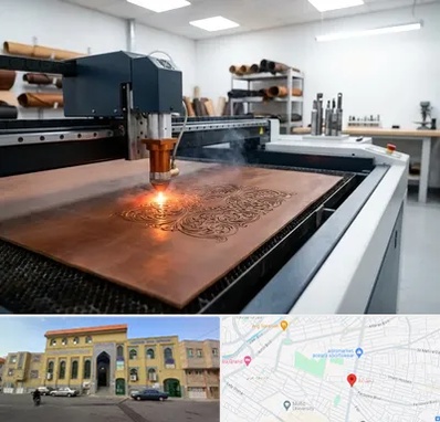 برش لیزری چرم در زنبیل آباد قم 