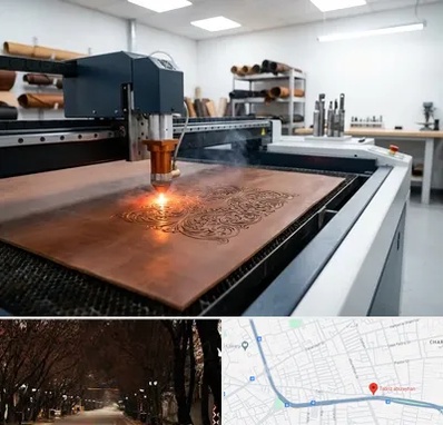 برش لیزری چرم در ابوریحان تبریز 