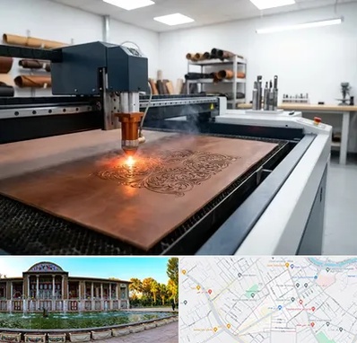 برش لیزری چرم در عفیف آباد شیراز 