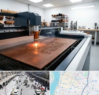 برش لیزری چرم در نادری اهواز 